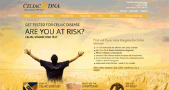 Desktop Screenshot of celiacdiseasedna.com